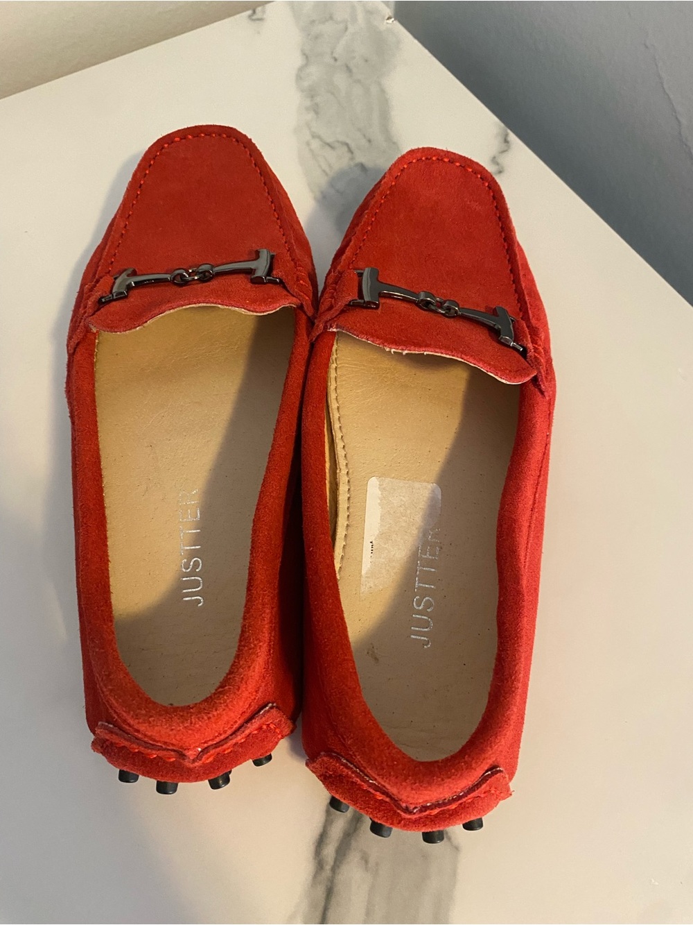 Australia Boutique Brand - Suede Driving Loafers Moccasin - size 35 (Sz 5 US) - Picture 5 of 8